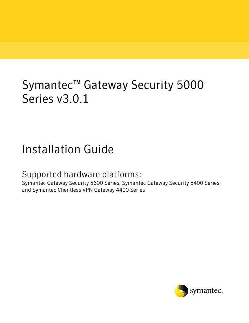Symantec 5000 Series installation guide