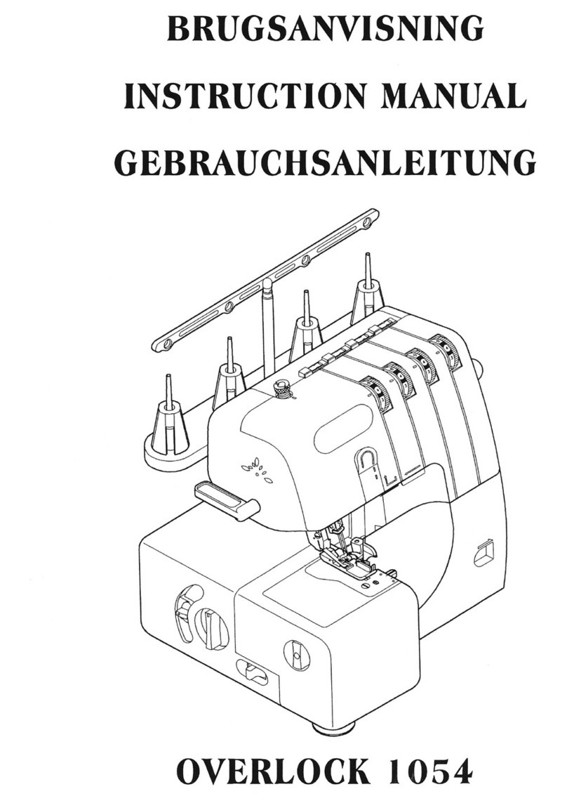 Consul OVERLOCK 1054 instruction manual