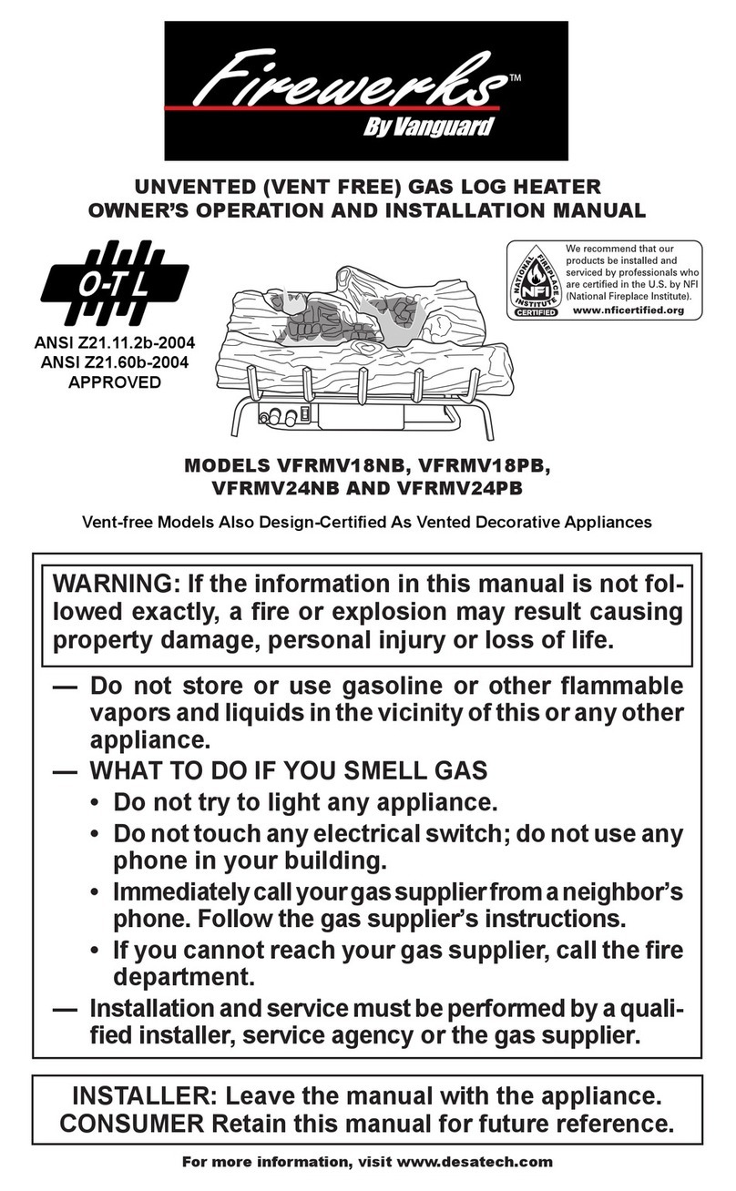 Firewerks VFRMV18NB Quick start guide