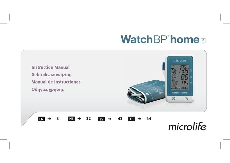 Microlife WatchBP Home S User manual