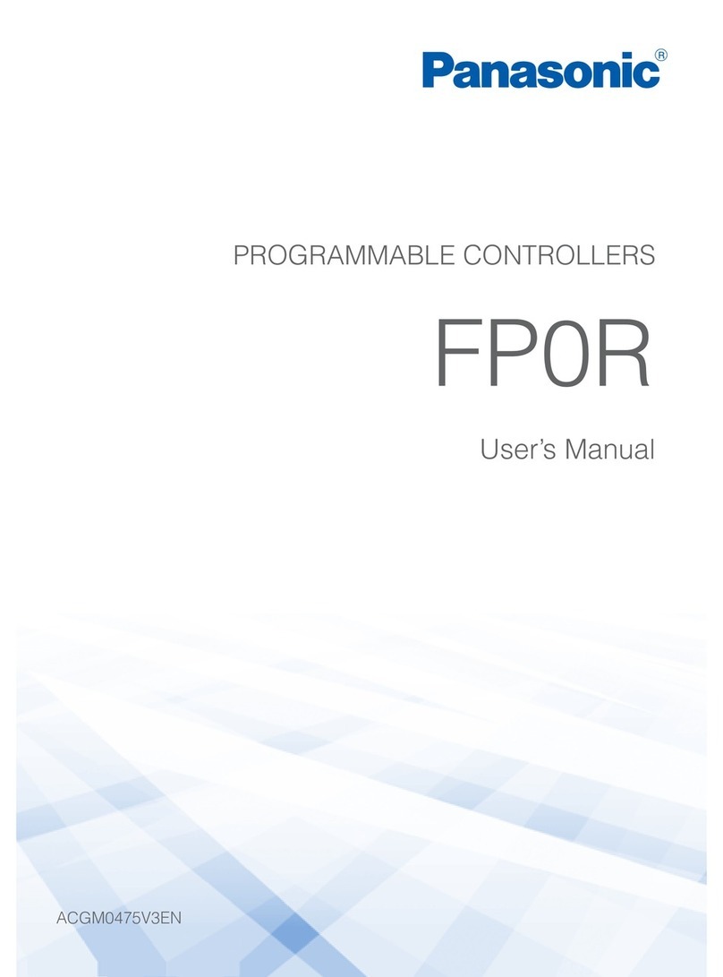 Panasonic FP0R Series user manual