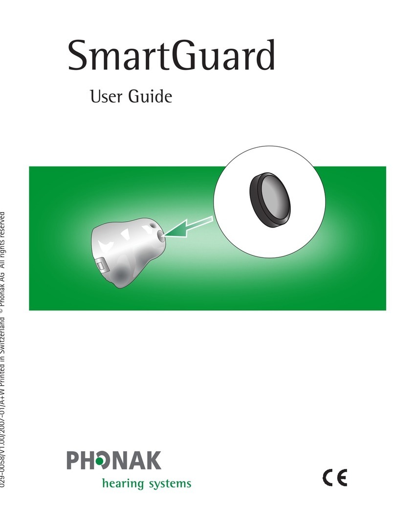 Phonak SmartGuard User manual Phonak SmartGuard User manual