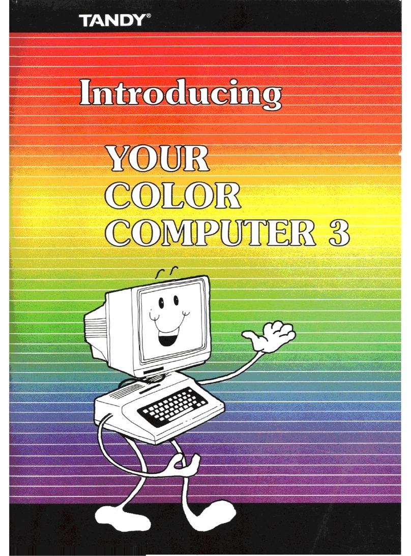 Tandy Color Computer 3 Basic User manual Tandy Color Computer 3 Basic User manual