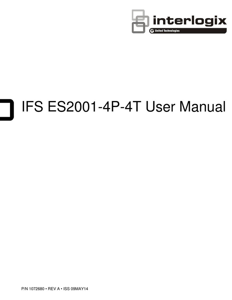 Interlogix IFS ES2001-4P-4T User manual