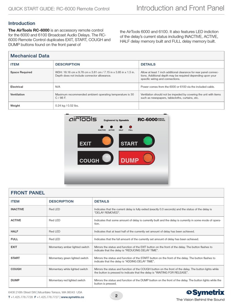 AirTools RC-6000 quick start guide