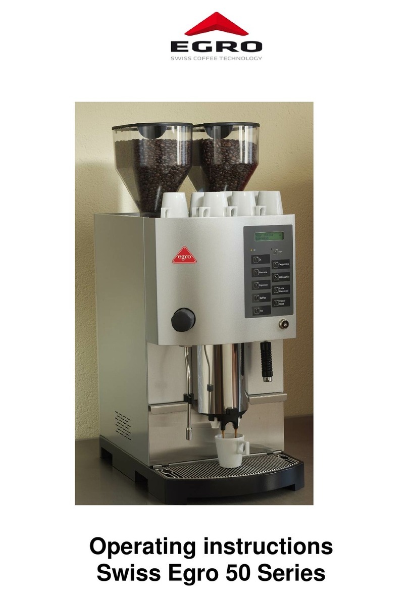 Swiss Egro 50 Series operating instructions