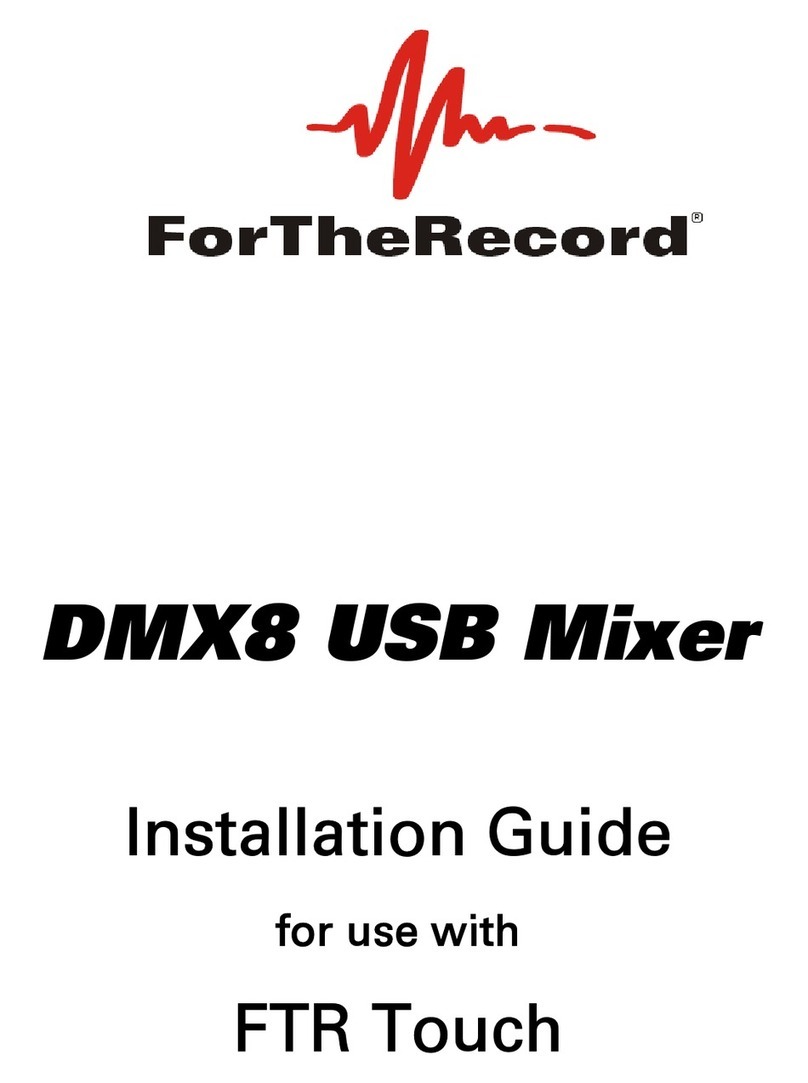 ForTheRecord DMX8 installation guide