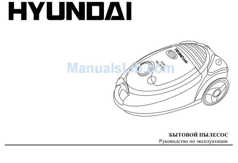 Hyundai H-VC1580 instruction manual