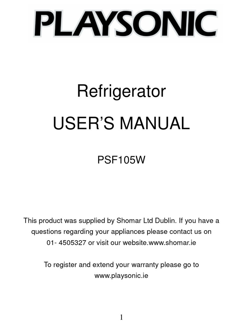 Playsonic PSF105W user manual