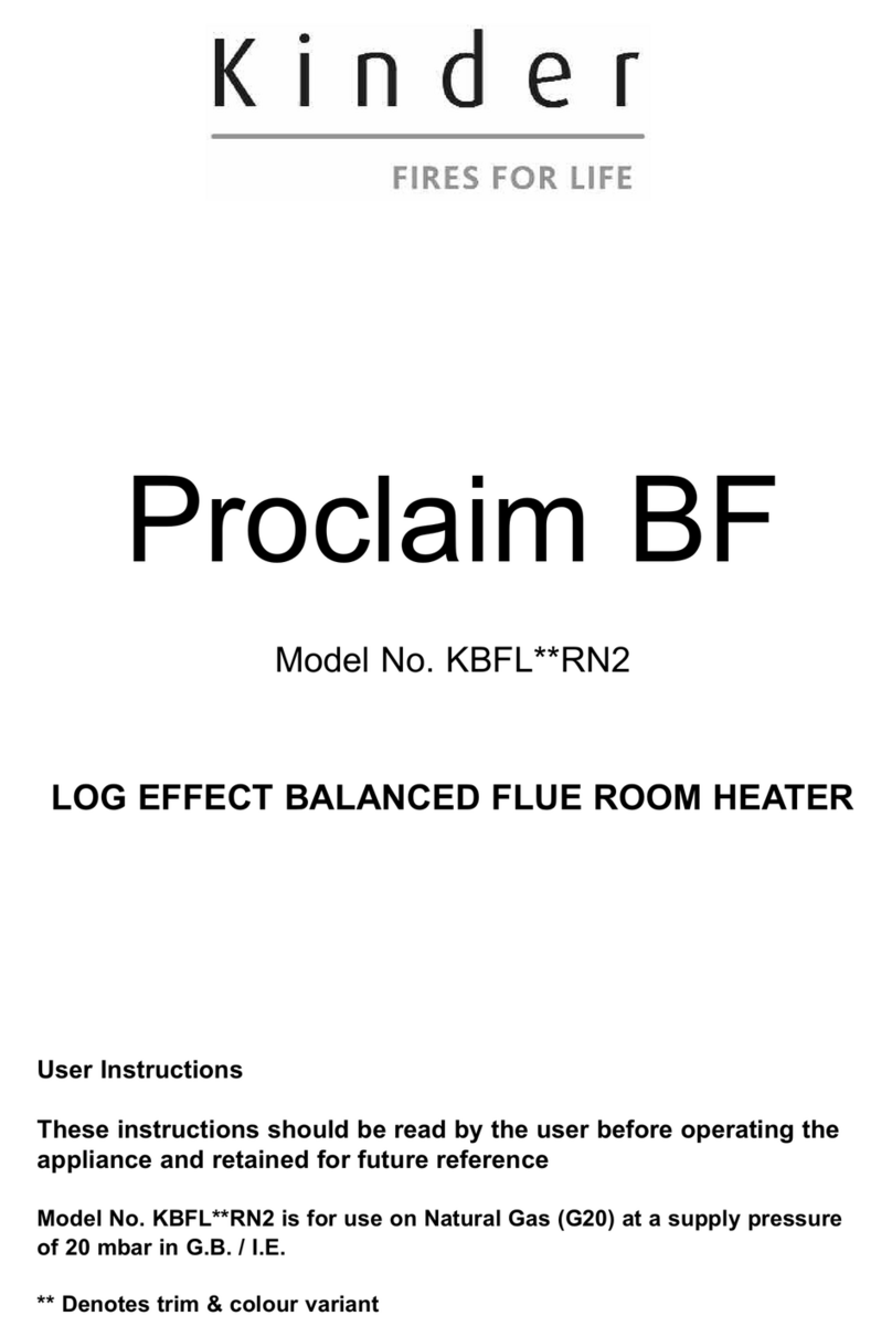 Kinder KBFL**RN2 User instructions