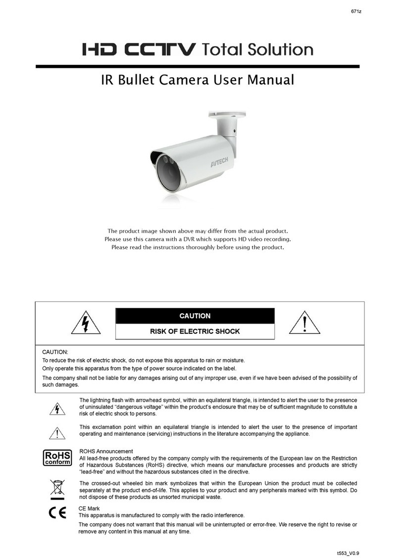 Avtech avt553 User manual