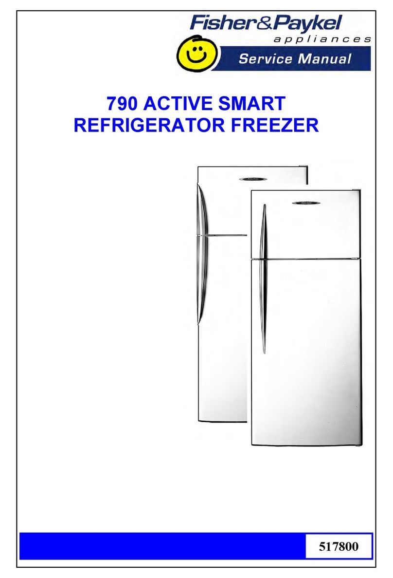 Fisher & Paykel 790 Active Smart Service manual