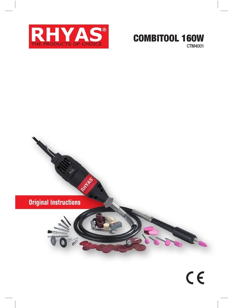 Rhyas CTM4001 Original instructions Rhyas CTM4001 Original instructions