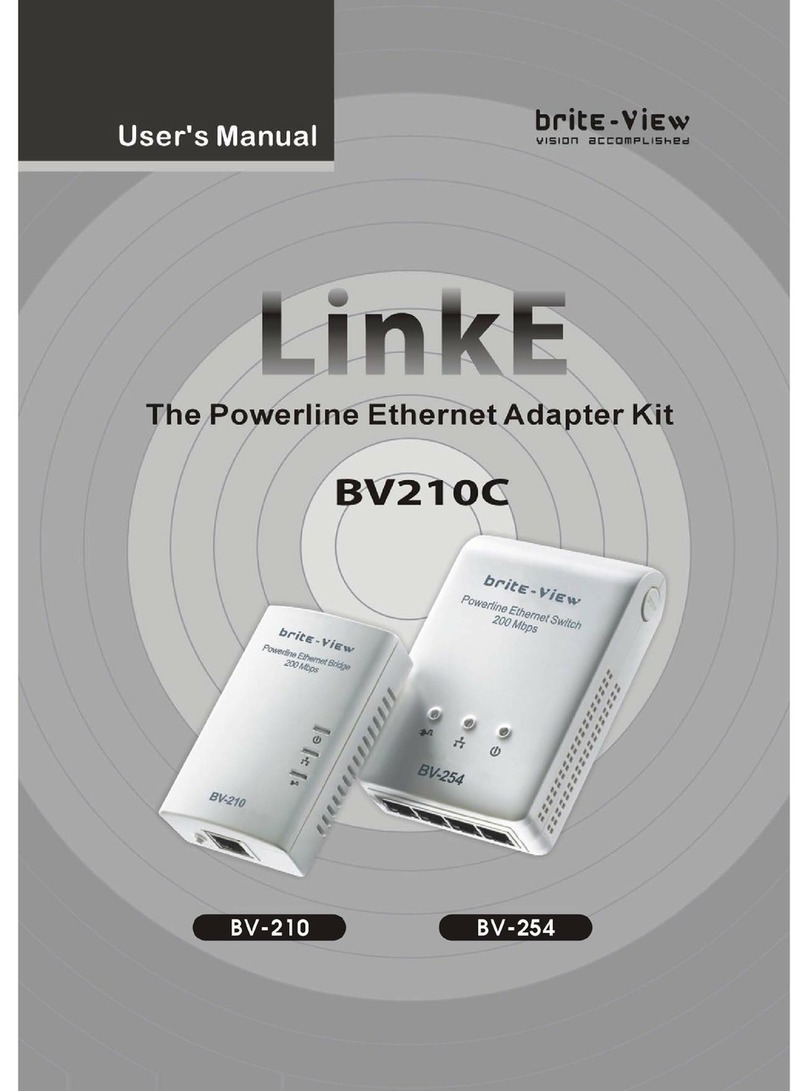 Brite View BV-210 user manual