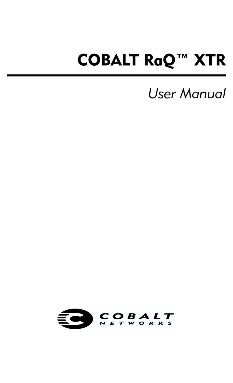 Cobalt Digital Inc RaQ XTR User manual