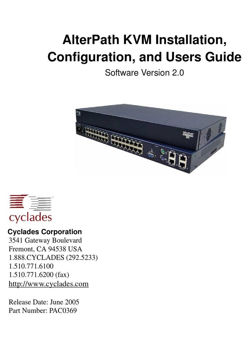 Cyclades AlterPath user guide