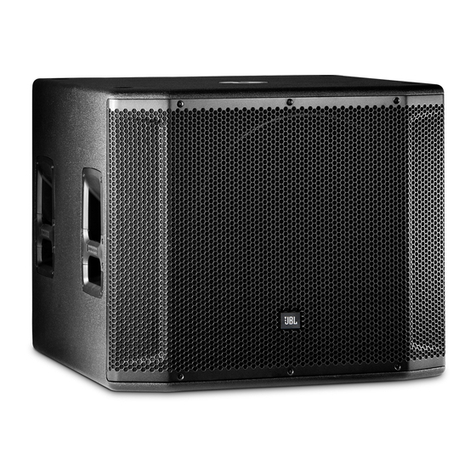 JBL SRX812P User manual