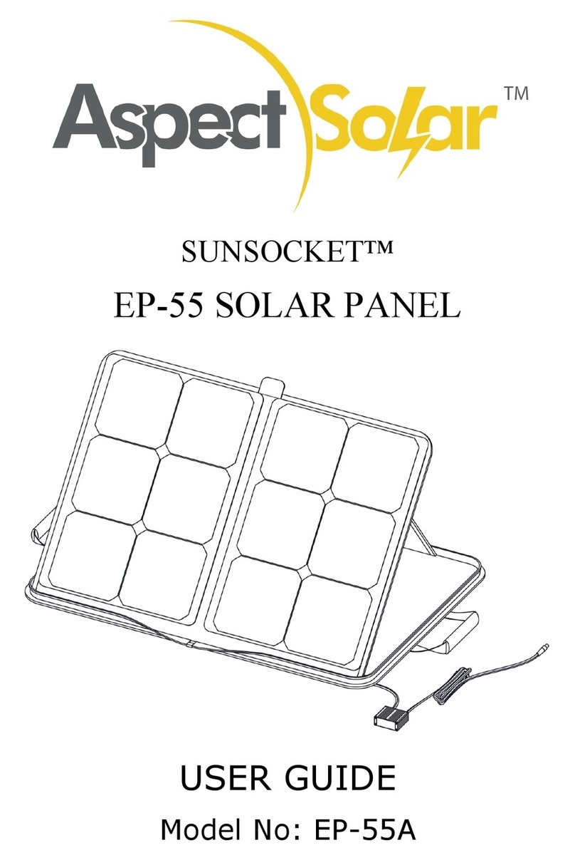 Aspect SUNSOCKET EP-55A User manual