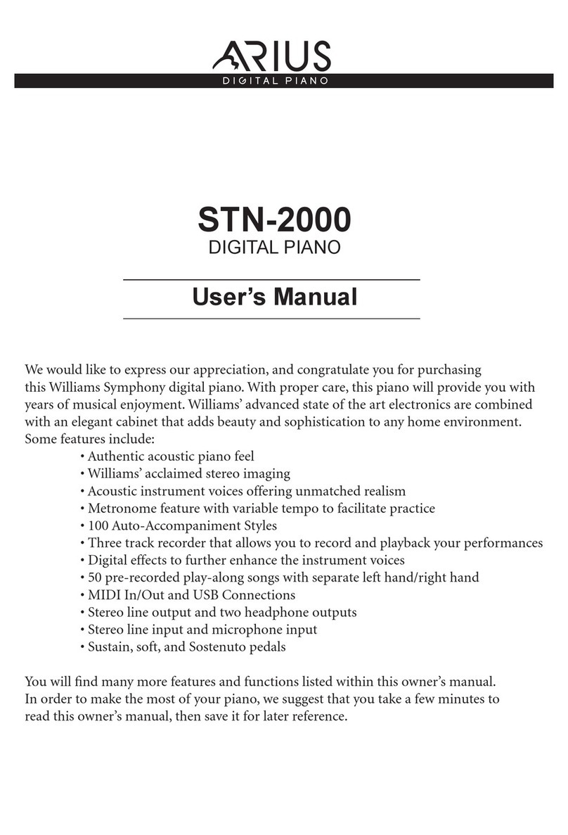Arius STN-2000 user manual
