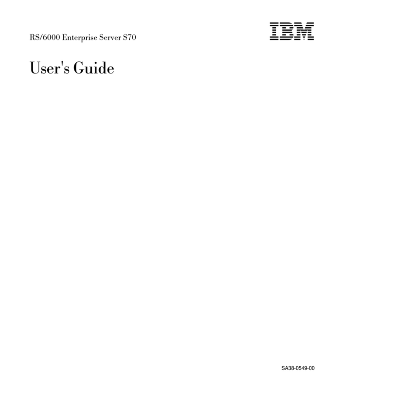 IBM RS/6000 Enterprise Server M80 User manual