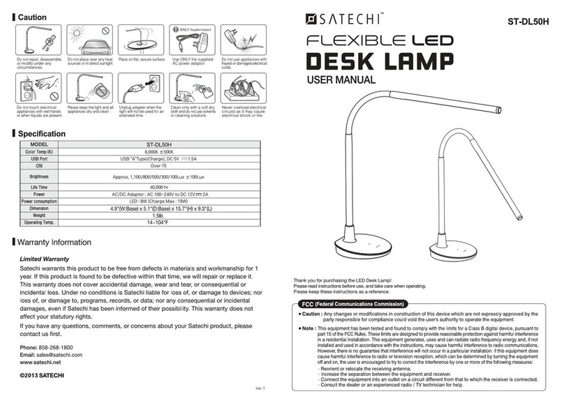 Satechi Flexible LED ST-DL50H user manual