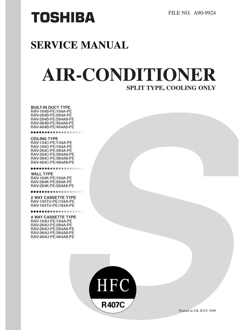 Toshiba RAV-164B-PE User manual
