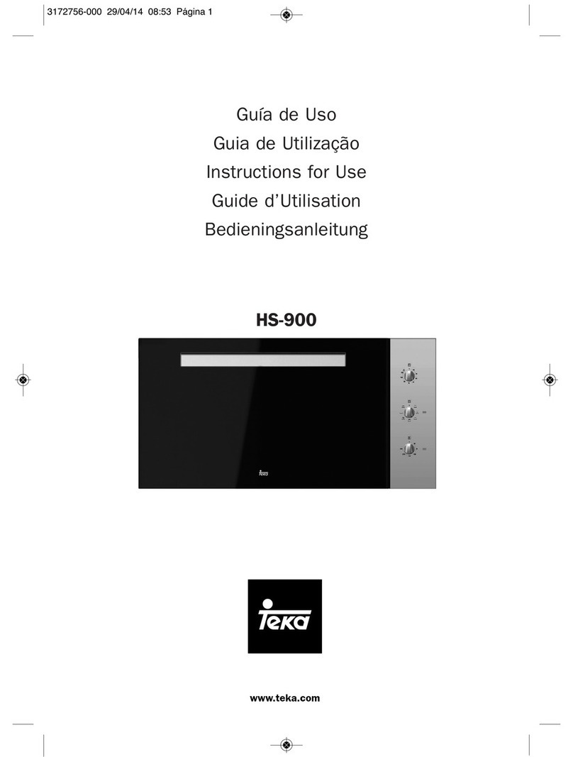 Teka HS-900 User manual
