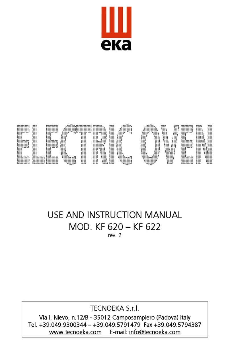 TECNOEKA KF 620 Use and instruction manual