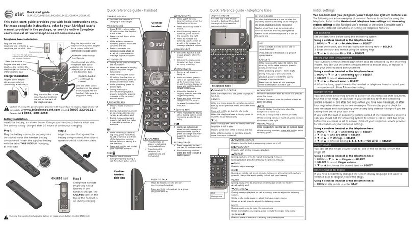 AT&T CL84102 User manual