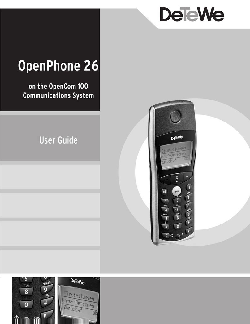DETEWE OpenPhone 26 User manual