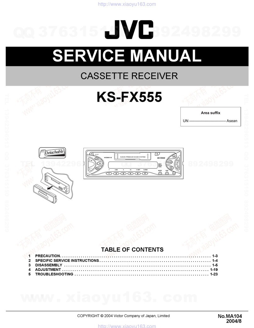 JVC KS-FX555 User manual