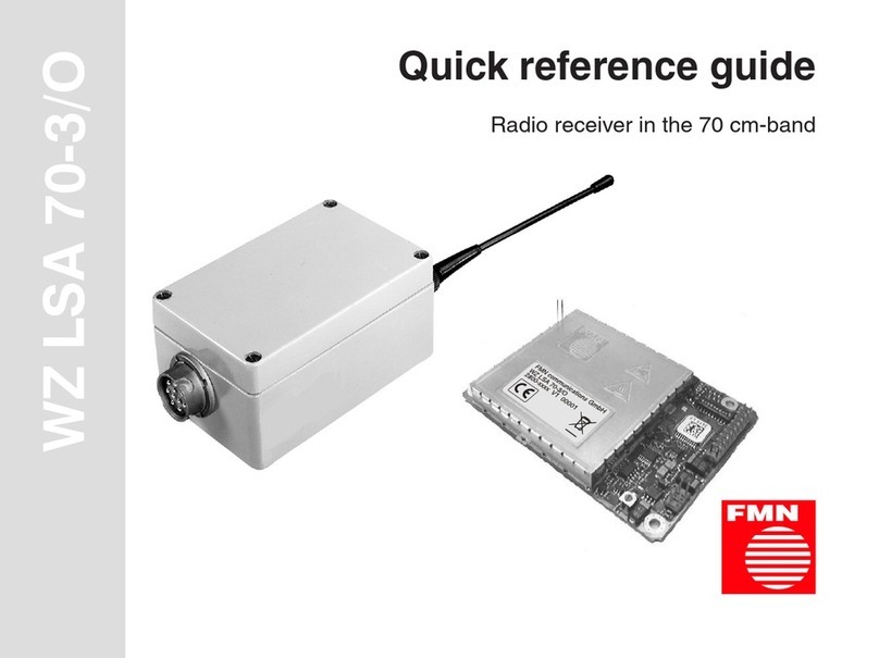 FMN WZ LSA 70-3/O Quick reference guide