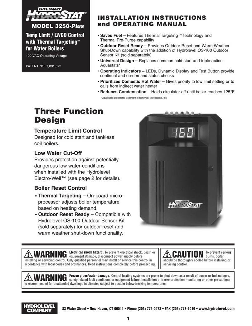 HydroStat 3250-Plus operating instructions