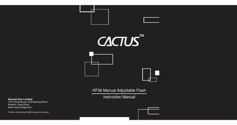 Cactus KF36 instruction manual