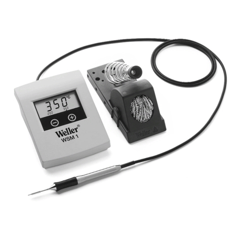 Weller WSM 1 operating instructions