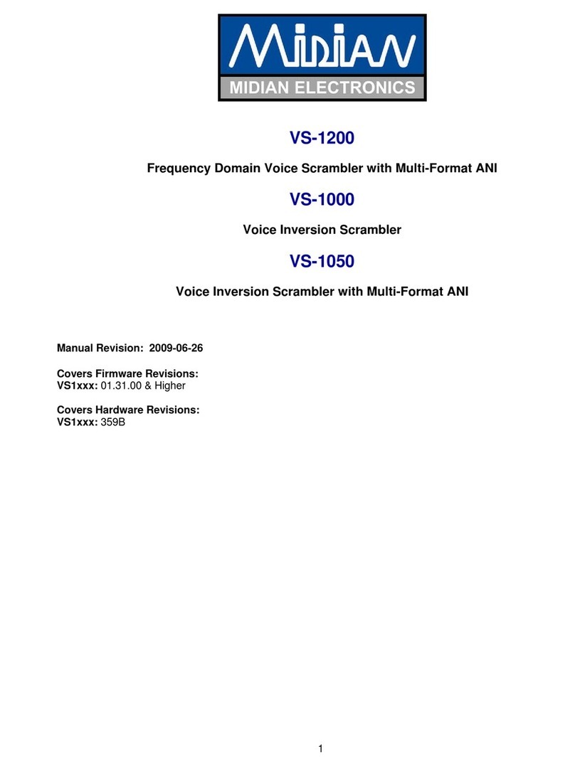 Midian VS-1200 manual