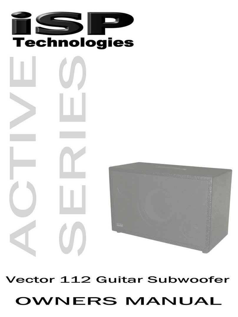 iSP Technologies Vector 112 owner's manual