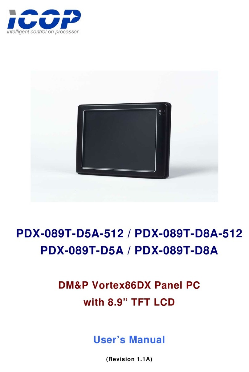 Icop PDX-089T-D5A-512 user manual