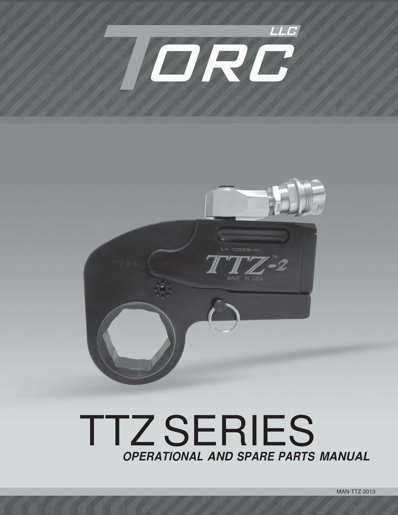Torc TTZ-1 Operational and spare parts manual