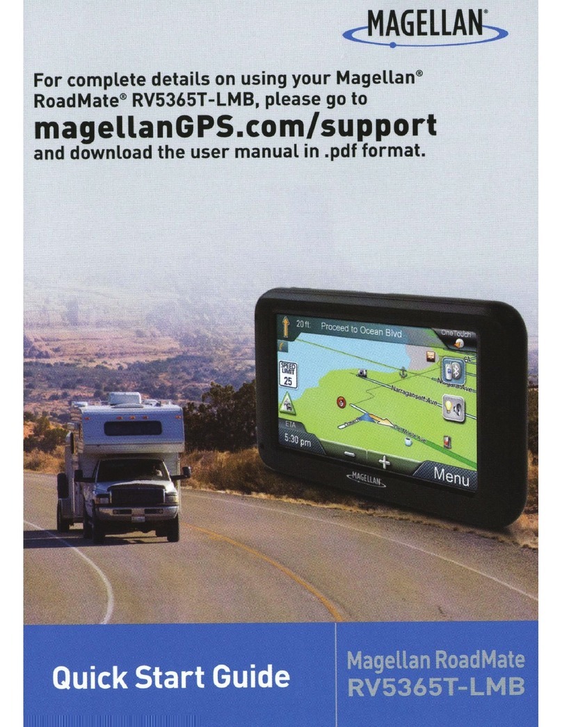 Magellan RoadMate RV5365T-LMB User manual