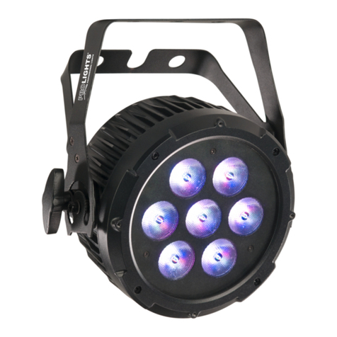 ProLights LUMIPAR7QPRO User manual