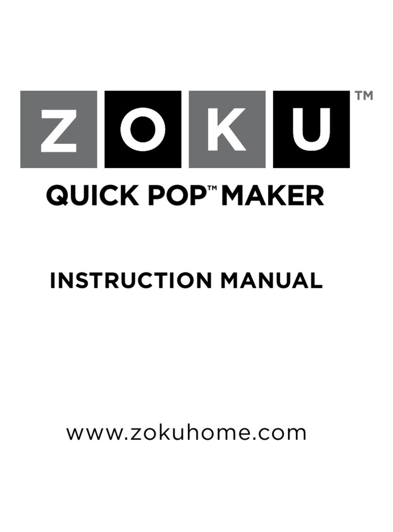 ZOKU Quick Pop Maker User manual
