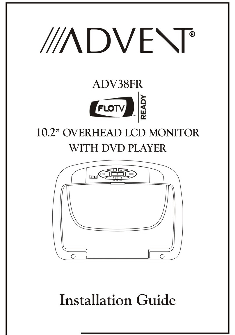 Advent ADV38FR User manual