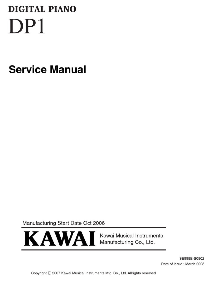 Kawai DP1 Service manual