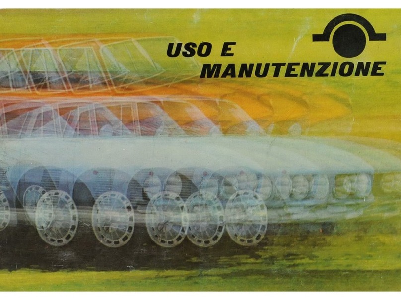 Iso Rivolta Coupe GT owner's manual
