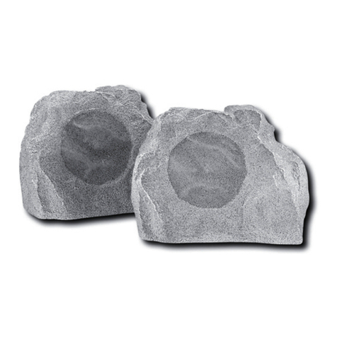 Insignia NS-R2111 - Simulated Rock Outdoor Speakers... User manual Insignia NS-R2111 - Simulated Rock Outdoor Speakers... User manual