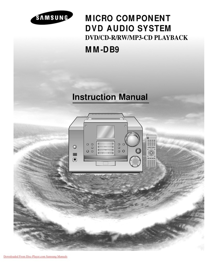 Samsung MM-DB9 User manual