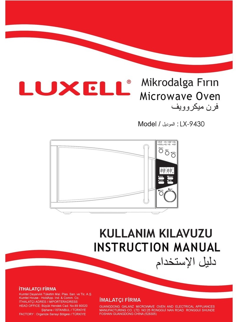 Luxell LX-9430 instruction manual