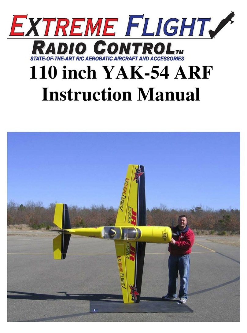 Extreme Flight RC YAK-54 AFR instruction manual