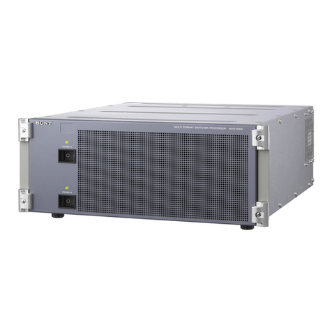 Sony MVS-6000-C Operation manual